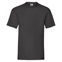 Футболка чоловіча Valueweight Fruit of the Loom 165g, чорний, M