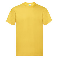 Футболка чоловіча ORIGINAL T Fruit of the Loom 145g, жовтий, S