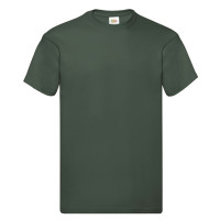Футболка чоловіча ORIGINAL T Fruit of the Loom 145g, темно-зелений, S