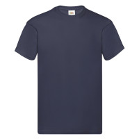Мужская футболка ORIGINAL T Fruit of the Loom 145 г, темно-синий, XXL — 2XL