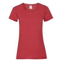 Футболка жіноча Valueweight T Fruit of the Loom 165g, червоний, XS