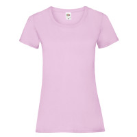 Футболка женская Valueweight T Fruit of the Loom 165g, нежно-розовый, L