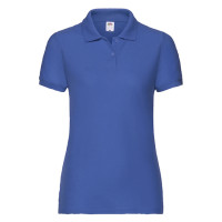 Теніска жіноча Fruit of the Loom 65/35 Polo 180g, синій, розмір S