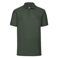 Теніска Fruit of the Loom 65/35 Polo 180g, темно-зелений, розмір S