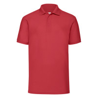Теніска Fruit of the Loom 65/35 Polo 180g, червоний, розмір XXL — 2XL