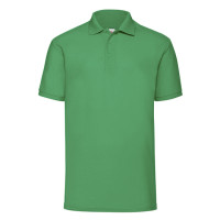 Теніска Fruit of the Loom 65/35 Polo 180g, зелений, розмір M