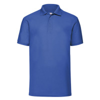 Теніска Fruit of the Loom 65/35 Polo 180g, яскравий синій, розмір 2XL