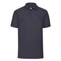 Теніска Fruit of the Loom 65/35 Polo 180g, глибокий темно-синій, розмір L