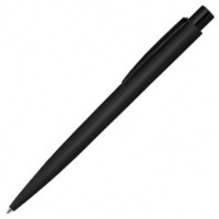 Ручка металева UMA LUMOS M GUM Soft-touch, Ø11x145 мм — Чорний