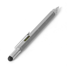 Ручка MULTI-TOOL 5 в 1, металл - Красный