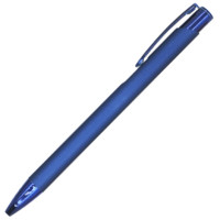 VELVET GRIP, Ручка з софт-тач та UV елементами, Ø10x136 мм — Синій