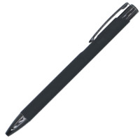VELVET GRIP, Ручка з софт-тач та UV елементами, Ø10x136 мм — Чорний