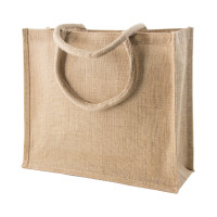 Сумка IVONA, джут 350 г(м2), 40х15х35 см - Синий