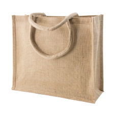 Сумка IVONA, джут 350 г(м2), 40х15х35 см - Черный