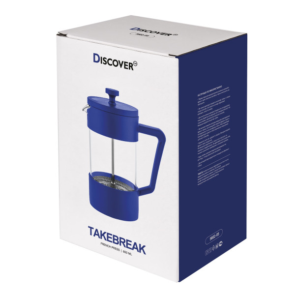 Френч-пресс TakeBreak, 600 мл TM Discover
