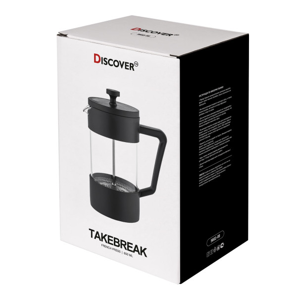 Френч-пресс TakeBreak, 600 мл TM Discover