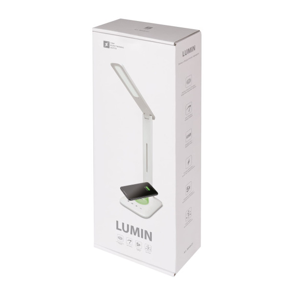 Лампа с беспроводной зарядкой Lumin, TM TEG, TM TEG