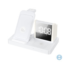 Беспроводное зарядное устройство с часами Time Dock, TM TEG