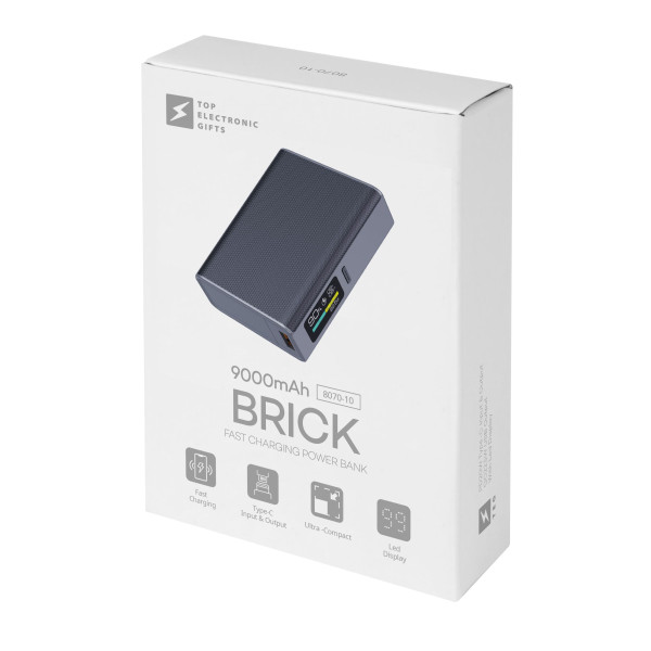 Повербанк Brick 9000 mAh, ТМ TEG