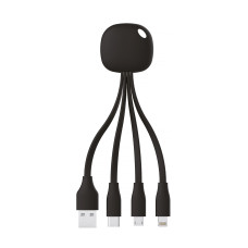 Зарядный кабель 3 в 1 с подсветкой Linx, ТМ TEG