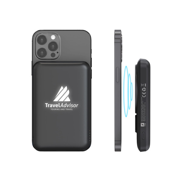 Повербанк с подсветкой Magneto 10000 mAh, ТМ TEG