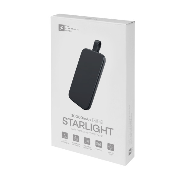Повербанк с подсветкой Starlight 10000 mAh, ТМ TEG
