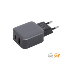 Сетевое зарядное устройство Slate 30W, TM TEG