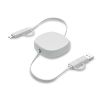 LINEA, Кабель для быстрой зарядки (60 W/PD), длина 80 см - Белый