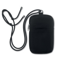 MOBIBOLSA, Сумка-кросбоді для смартфона, 12x19 см — Чорний