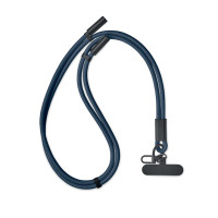 COCHARGE, Зарядний кабель-ремінець 2-в-1 (60 W/PD), 120 см — Синій