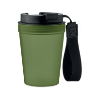 ISFORDEN TUMBLER, Термочашка с ремешком RPET, 300 мл