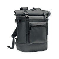 JAYA BAG, Рюкзак рол-топ із тарпауліну 50C, 29х13х37 см — Чорний