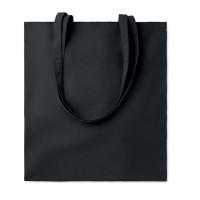 COTTONEL COLOUR+, Сумка-шоппер цветная, 140 гр/м² - Черный