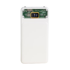 TEKNO, Павербанк на 10000 mAh с цифровым индикатором заряда и двумя LED-диодами - Черный